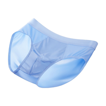 Yalu men's underwear ice silk briefs for boys summer