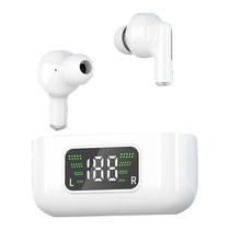 2024 New Bluetooth Headset Digital Display In-Ear True Wireless Sports Ultra-Long Battery Noise Canceling Bluetooth Headset