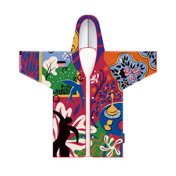 Rnoemi painter series quick-drying bathrobe