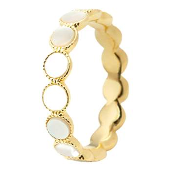 Shell ring niche unique design jewelry