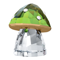 (Chinese Valentines Day gift) Swarovski Holiday Cheers green mushroom ornaments online limited gift
