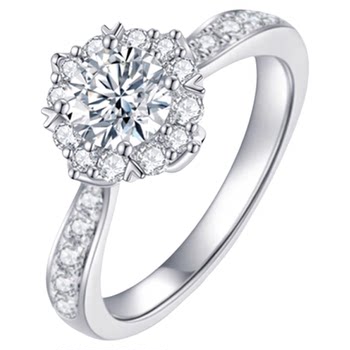 Ido forever cultivation diamond ring cannuo star