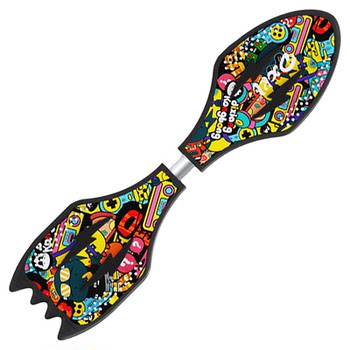 New youth vitality board, children's dragon board, rocket board, snake board, adult two-wheel skateboard for 6-14 years and above