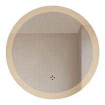 Bathroom sink smart mirror makeup mirror with light household round light mirror integrated luminous bathroom mirror wall hanging