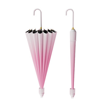 Vinyl long handle rain or shine umbrella waterproof cover does not wet car