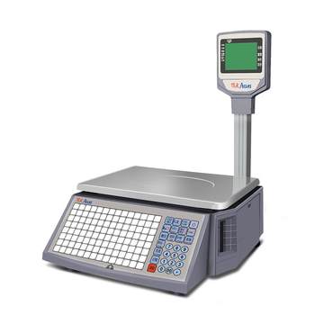 Top computer commercial fruit and vegetable barcode scales