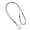 Necklace rope wax leather rope ring safety buckle hand-woven