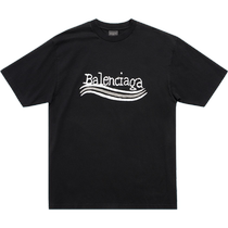 BALENCIAGA HAND-DRAWN POLITICAL CAMPAIGN Womens T-shirt