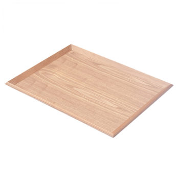 Japanese rectangular restaurant commercial wooden plate