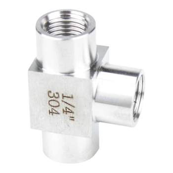 304 stainless steel high pressure thickened tee joint