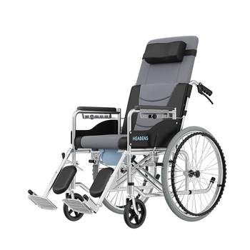 Lightweight manual wheelchair hengbishu one-step folding