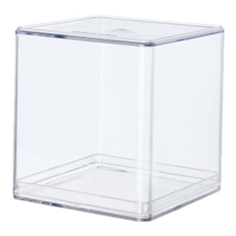 RMAX blind box figure storage box acrylic transparent labubu bubble mart single doll dustproof display cabinet