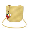 Summer niche woven bucket bag for women crossbody handbag