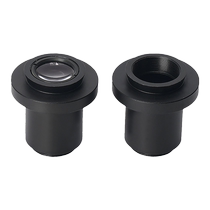 HAYEAR Cantonese display microscope conical interface adapter to industrial camera adapter CCD camera threaded C interface 1X 0 5x adapter