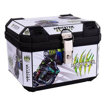Mojue motorcycle tail box large capacity factory direct sale