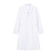 Nightingale Nurse Uniform Long Sleeve Women's Autumn and Winter White Coat Isolation Clothes Thick Large Size Laboratory Coat Hospital Work Clothes