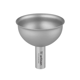 Tiartisan wine funnel pure titanium portable and durable