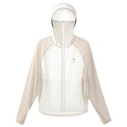 Camel cold white leather outdoor original yarn sun protection clothing spring and summer UV protection sun protection clothing