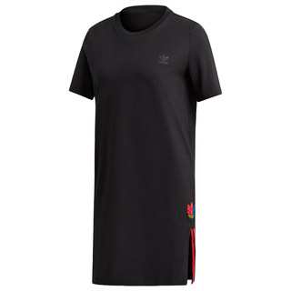 Adidas/阿迪达斯官方正品 TEE DRESS 女子短袖运动连衣裙 GD2233