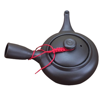 Purple clay teapot with filter, non-hot for health care