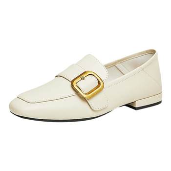 Best simple autumn thick heel women's shoes