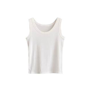 Women's Ice Silk Threaded Camisole Women's Spring, Summer and Autumn Outerwear Bottoming Sleeveless Top to Prevent Exposure and Slim Fit Inside