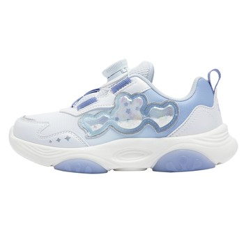 Xtep children's 2025 new autumn, autumn and winter leather warm girls' shoes rotating button girls' baby casual shoes