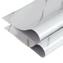 Kitchen oil-proof sticker waterproof self-adhesive wallpaper moisture-proof stove countertop cabinet renovation thickened marble film