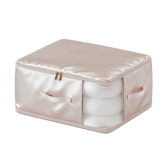 Baicaoyuan satin compressed quilt down jacket storage bag