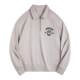 Madden workwear American three-dimensional embroidery half-zip sweatshirt