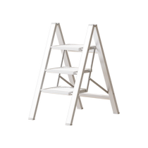 Ladder household folding telescopic thickened herringbone ladder indoor multi-functional three-four step climbing stair small step stool 3288