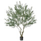 High-end light luxury simulated olive tree floor-standing potted plant