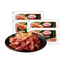 Lotus Meal Classique parfumé bacon 120g * 4 meutes Accueil sandwich Barbecue Ingrédients Viandes fraîches et délicieuses