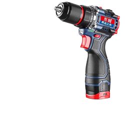Dongcheng 16.8V Electric Screwdriver, Household Electric Drill, Rechargeable Brushless Lithium Battery, Dual-Speed Mini Power Tool