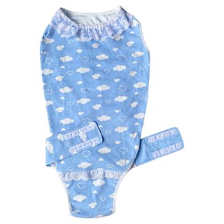 Corgi One-Piece Physiological Pants Anti-Escape Pet Female Dog Menstrual Period Diaper Harness Safety Anti-Mating Clothing