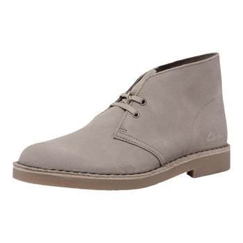 clarks ເກີບຜູ້ຊາຍ Spring and Summer Desert Boots Retro Lace Up Short Boots Desert Boot 2 Bonded Spot