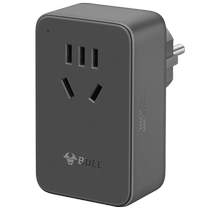 Bull fast charging USB travel conversion socket for overseas use on business trips abroad multi-jack multi-device plug strip
