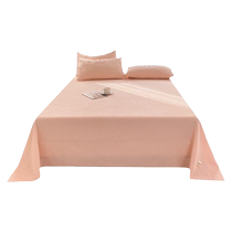 Category A maternal and infant grade pure cotton bed sheet single piece 100 cotton waffle dormitory single and double large quilt pillowcase three-piece set