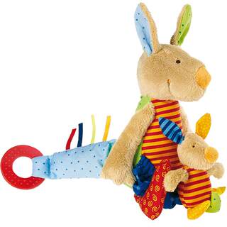 Sigikid educational baby kangaroo comfort doll