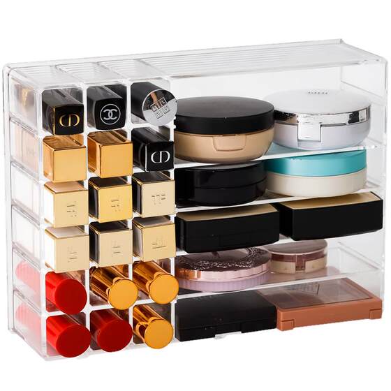 Lipstick storage box desktop cosmetics storage rack