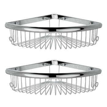 Moen's hole-free bathroom full copper-belt hook triangle basket