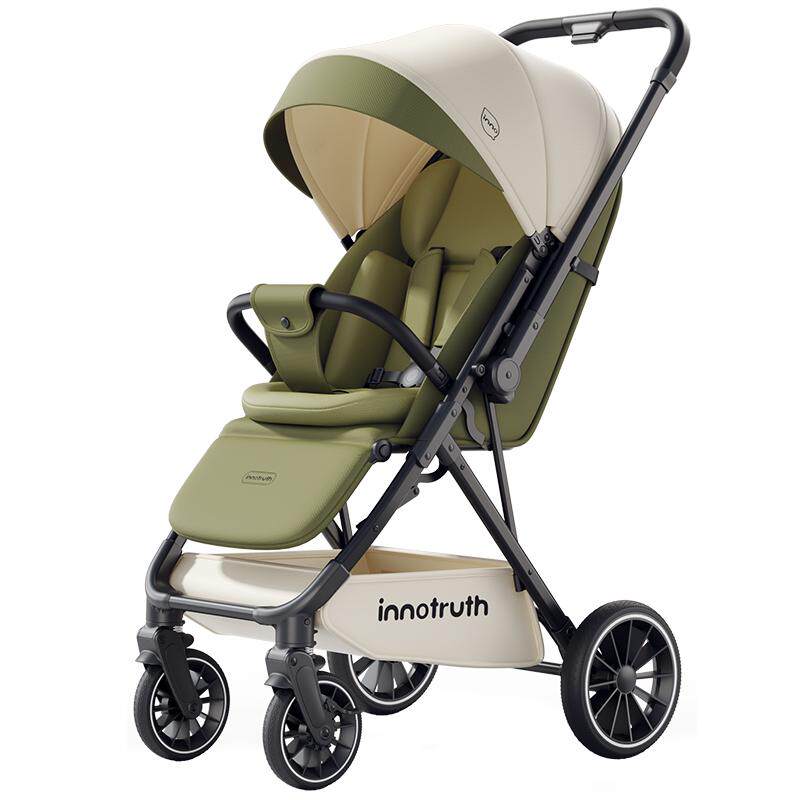Yingnuo stroller stroller can sit and lie down for children aged 0 to 3 years old, lightweight foldable infant and toddler baby hand push