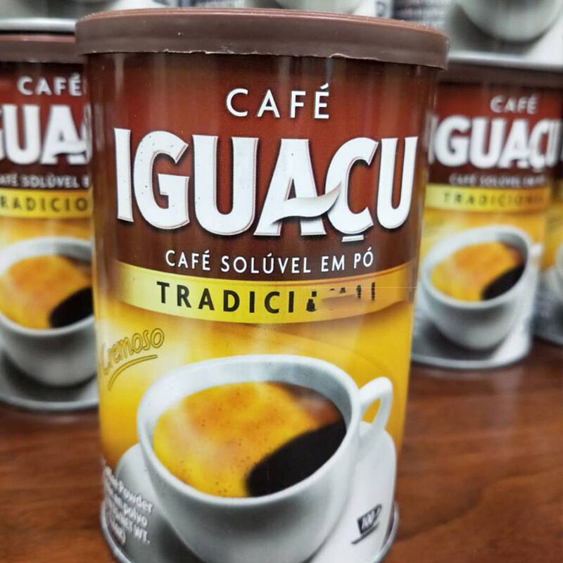 Brazilian Coffee Original Imported Genuine Product Iguazu Iguacu Original Flavor Black Coffee Sugar-Free Instant Coffee Powder