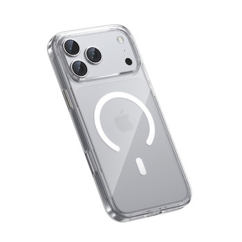 Blue orangutan transparent pro magnetic case for iphone 17