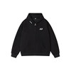 FORNINES embroidered hooded zipper cardigan gray sweatshirt for men and women fashion brand spring and autumn heavy casual couple jacket