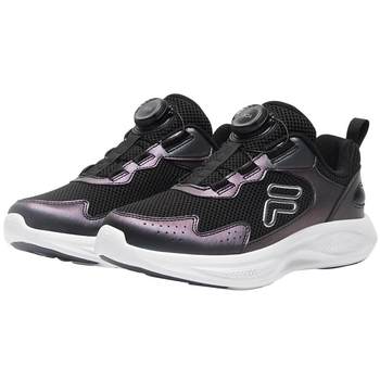 FILA KIDS FILA ເກີບເດັກນ້ອຍເກີບການຝຶກອົບຮົມເດັກນ້ອຍ 2024 ພາກຮຽນ spring ຮູບແບບໃຫມ່ຂອງຜູ້ຊາຍແລະແມ່ຍິງ knob ເກີບກິລາສະດວກສະບາຍ