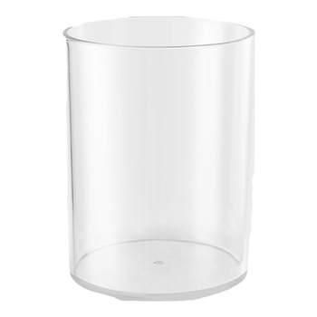 Deli transparent pen holder simple and unmarked style