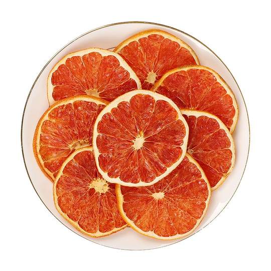 西柚干片烘干水果片500g泡水喝的水果茶红心西柚片干烘焙装饰商用