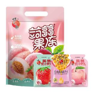 蜡笔小新蒟蒻果冻1.1kg多种口味吸吸果汁儿童休闲零食糖小吃解馋