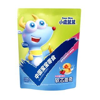 小鹿蓝蓝妙趣软心曲奇宝宝零食儿童饼干点心送婴幼儿无添加辅食谱